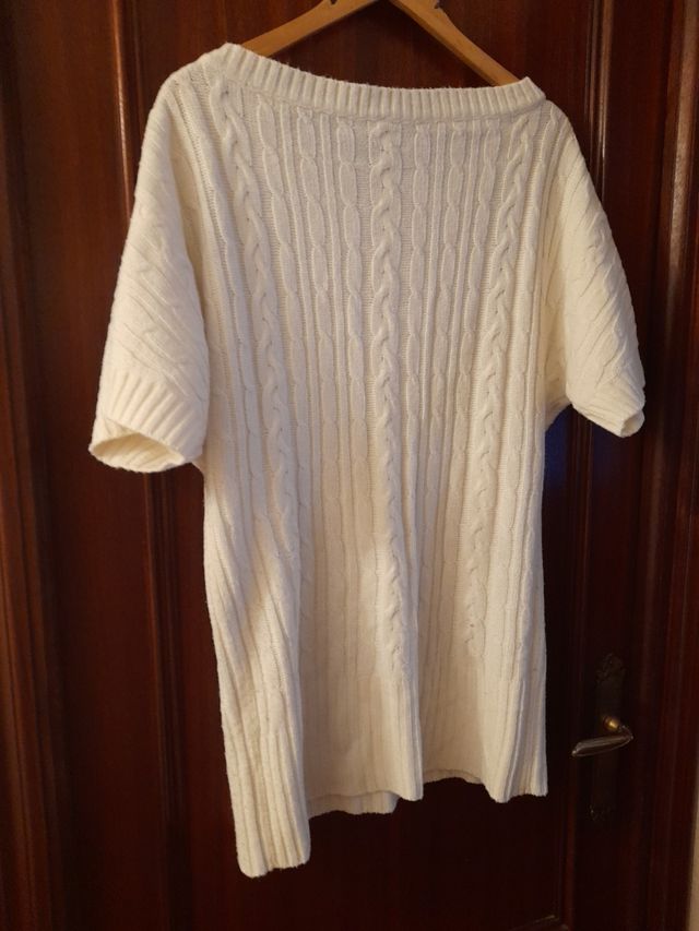 jersey largo de punto