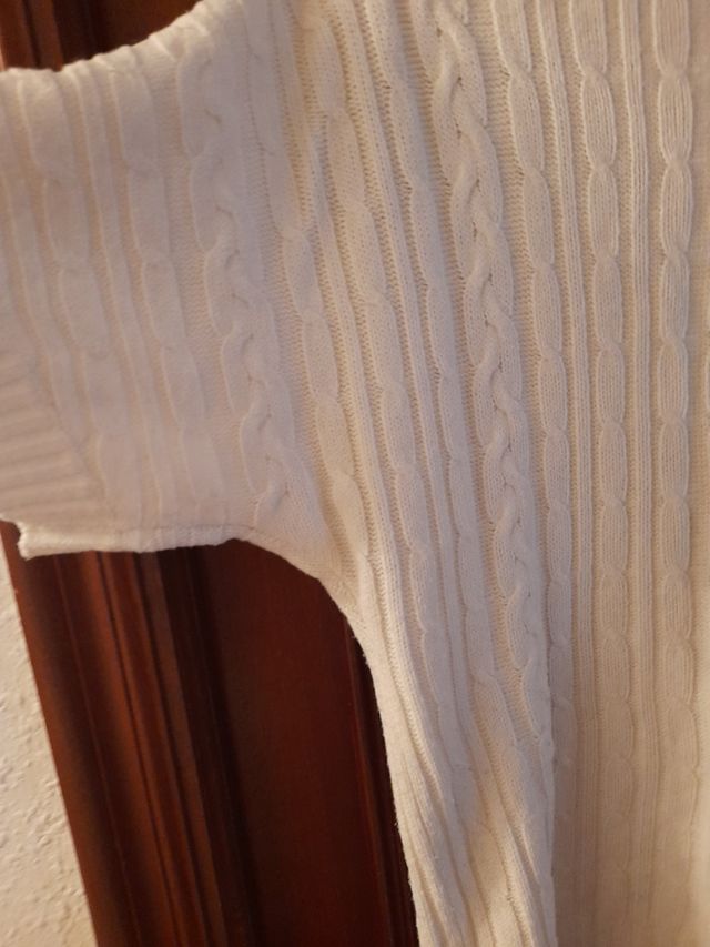 jersey largo de punto