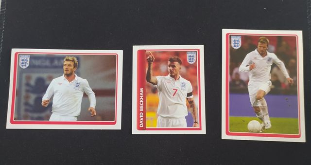 Lote cromos David Beckham TOPPS