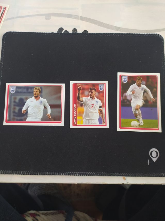 Lote cromos David Beckham TOPPS