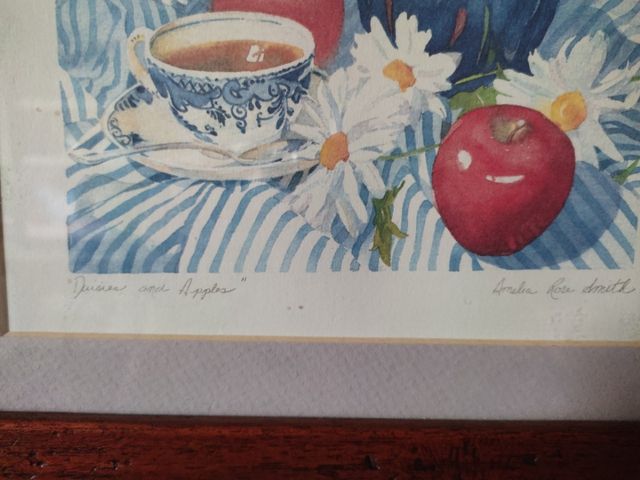 cuadros con láminas acuarela