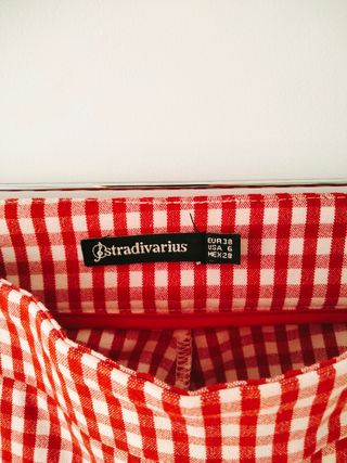 Jeggins Stradivarius Vichy de segunda mano por 9,99 EUR en Jerez de la  Frontera en WALLAPOP
