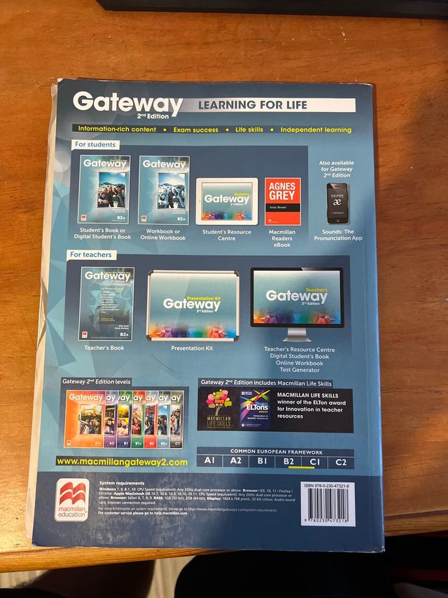 Libro de texto inglés