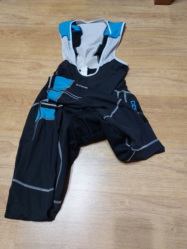 lote de cinco prendas ropa ciclismo
