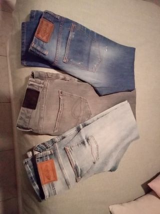 Pantalón vaquero pull \u0026amp; bear ( hombre ) de segunda mano por 30 EUR en  Noblejas en WALLAPOP