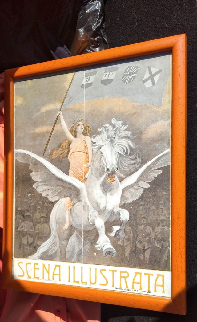 scena illustrata d'epoca primi 900