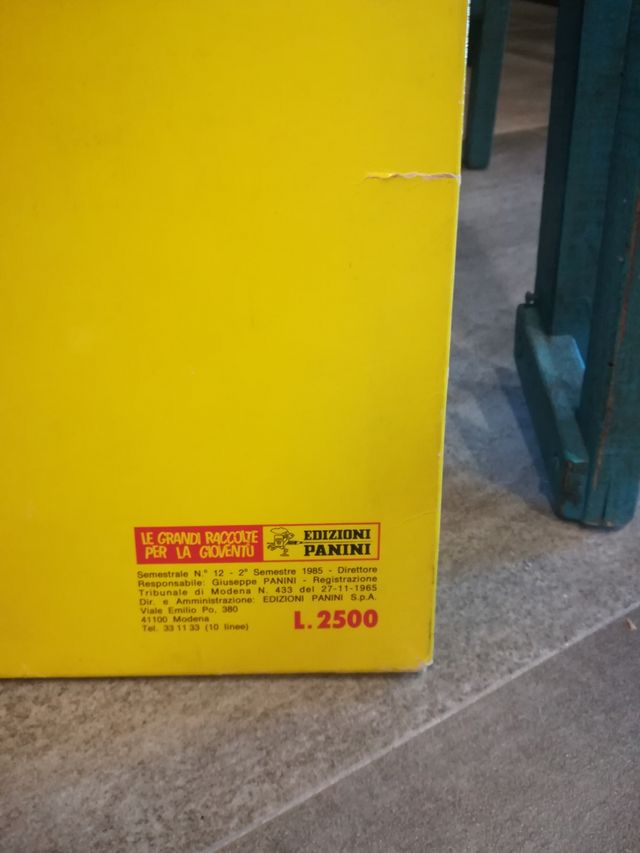 ÁLBUM PANINI  COCA-COLA 1985