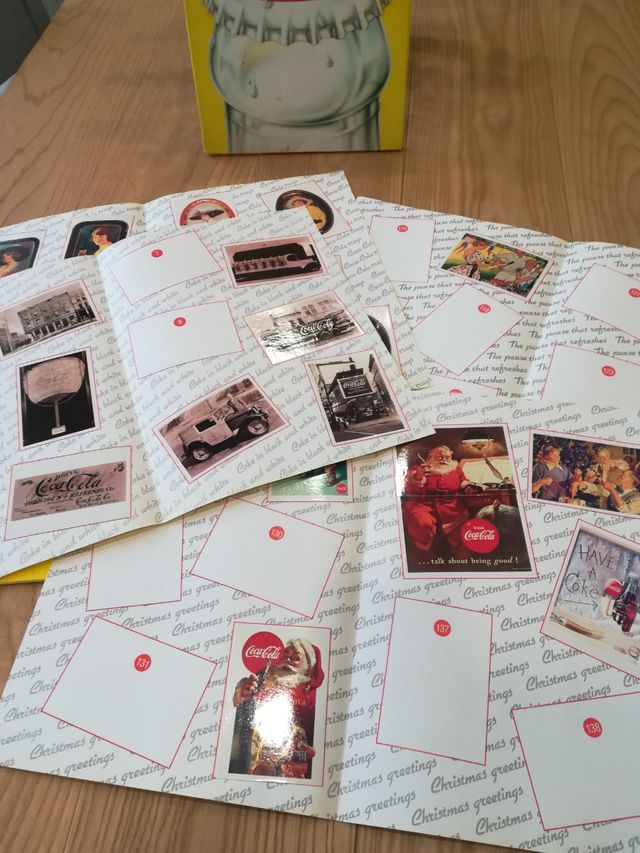 ÁLBUM PANINI  COCA-COLA 1985