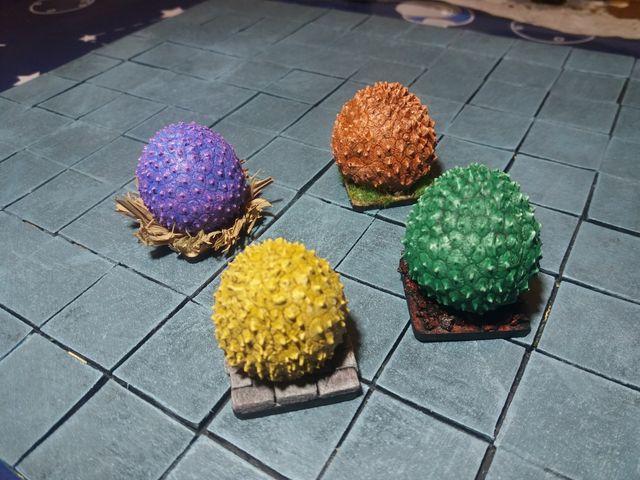 Huevos de dragon para juegos de rol