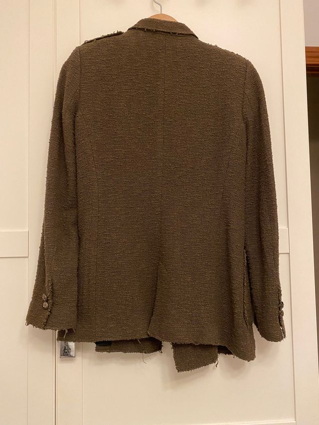 Giacca blazer Zara kaki