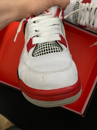 Air Jordan 4 Fire Red (2020) 42\\/8,5 de segunda mano por 250 EUR en  Valdemoro en WALLAPOP