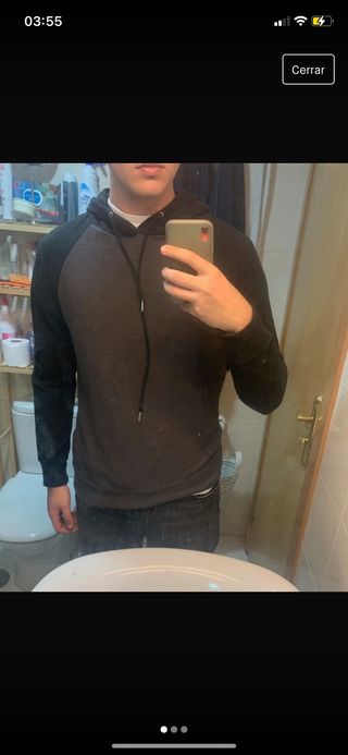 Sudadera Zara hombre de segunda mano en Madrid en WALLAPOP