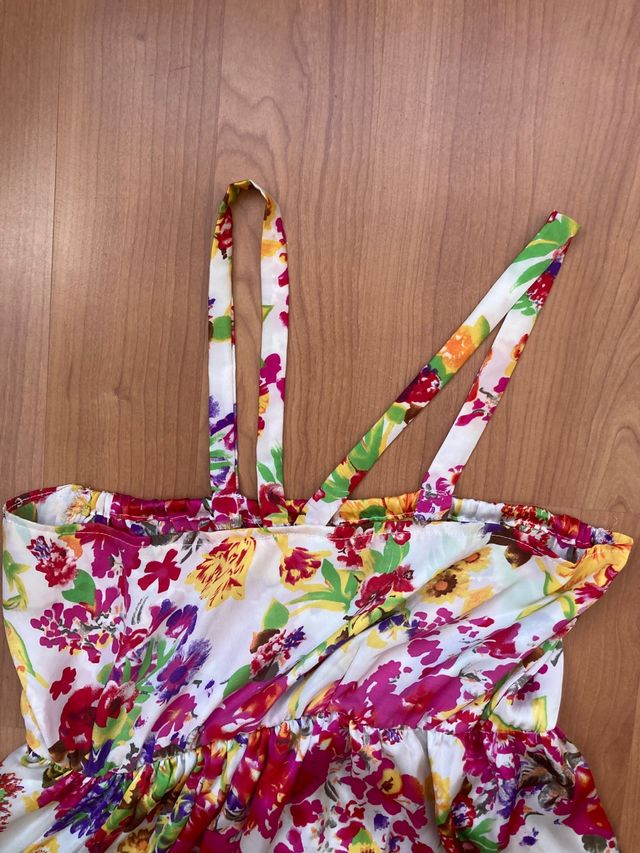 Vestido largo hecho a mano