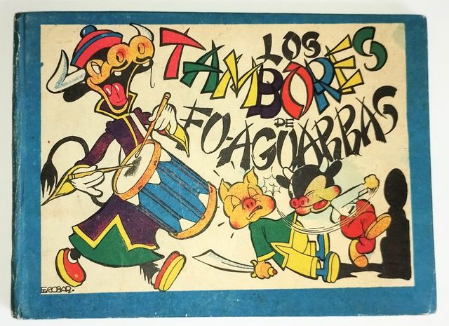 Cuento ilustrado por ESCOBAR. Edit, Baguñá 1945