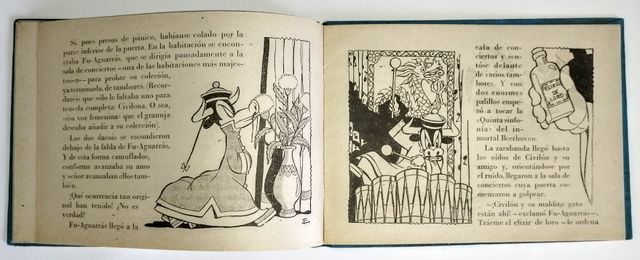 Cuento ilustrado por ESCOBAR. Edit, Baguñá 1945