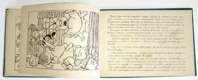 Cuento ilustrado por ESCOBAR. Edit, Baguñá 1945