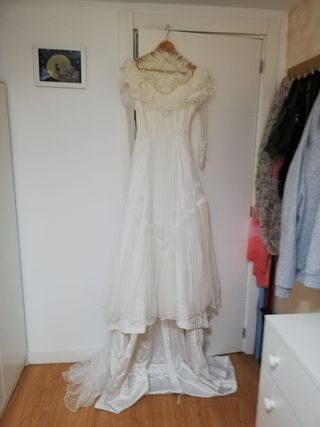 Vestido Novia Vintage segunda mano en WALLAPOP