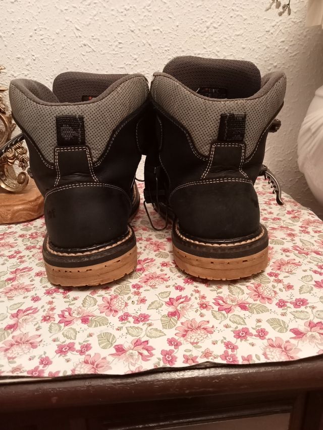 zapatos de piel para moto nieve frio