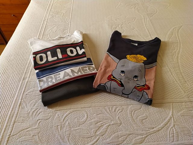 Camiseta Zara talla 10 Dumbo