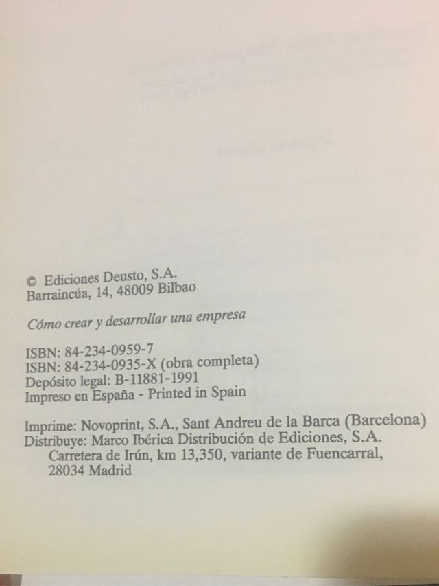 Como crear y desarrollar una empresa (direc)
