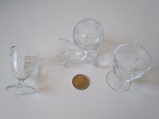 Lote 4 antiguas copitas de anis