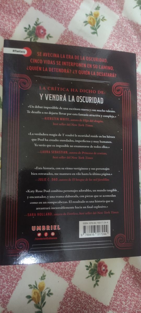 Y vendrá la oscuridad