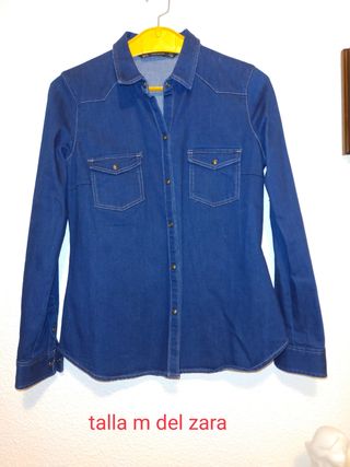 Look de la semana: Camisa vaquera Zara - Modaellos.com