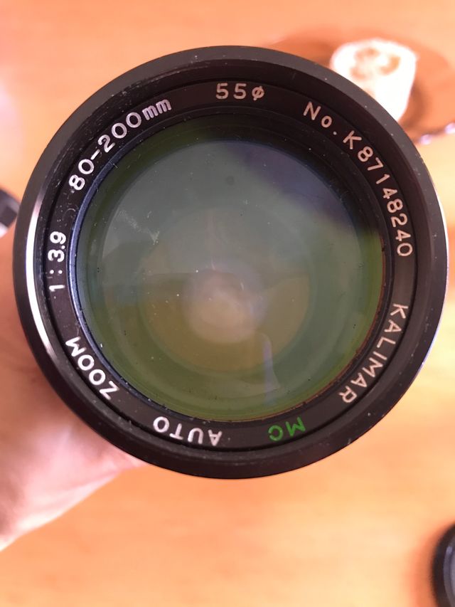 Objetivo marca Canon Kalimar 