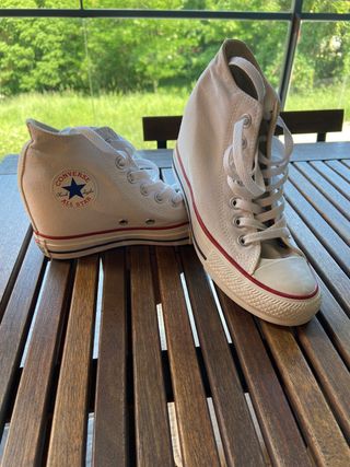 Converse cuña de segunda mano en WALLAPOP عطر قوتشي عود Converse cuña de segunda mano en WALLAPOP عطر قوتشي عود