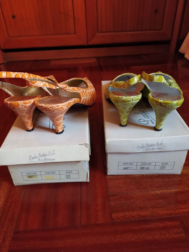 Sandalias varios colores