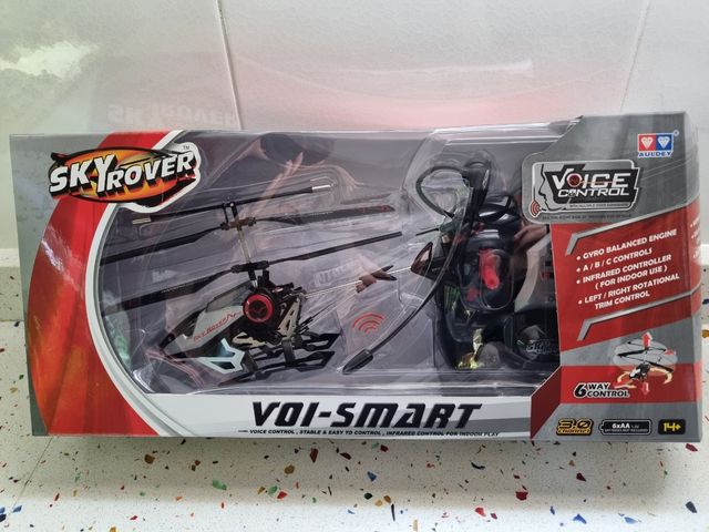 Helicóptero con motor