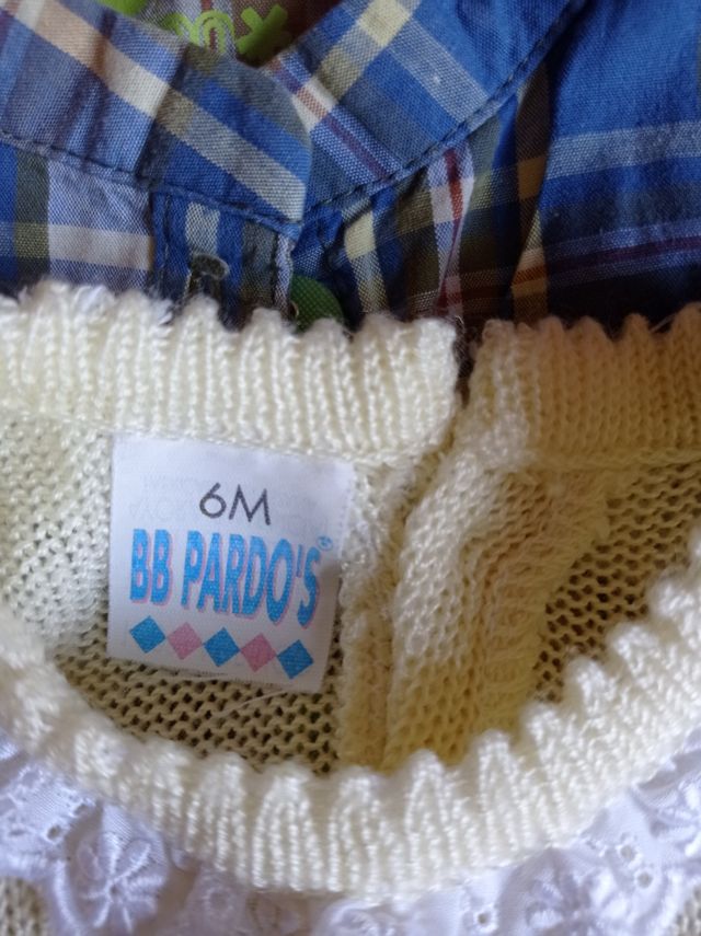 lote vestidos 6/9 meses