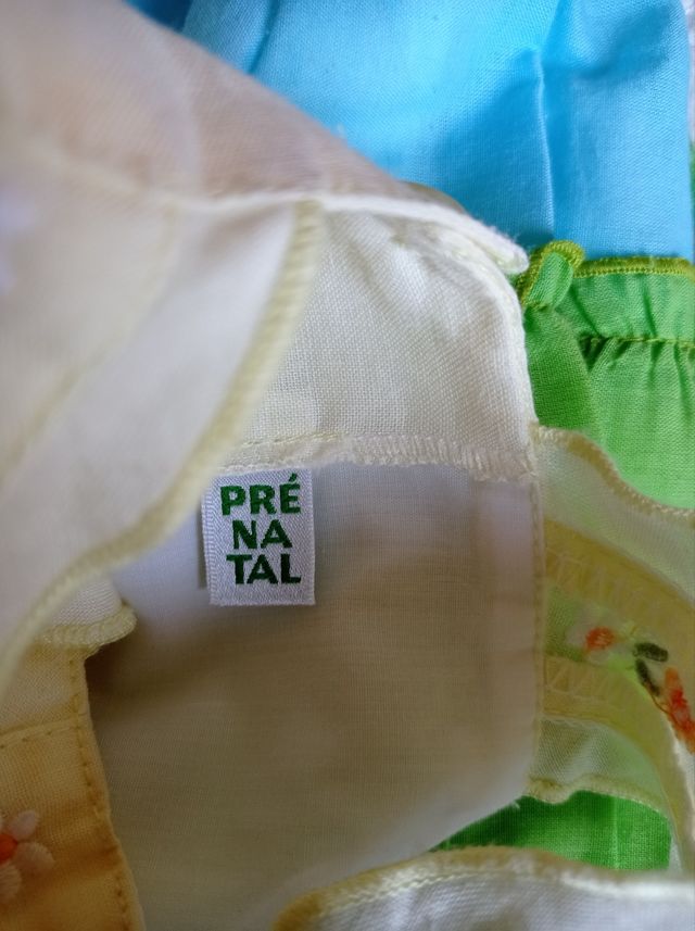 lote vestidos 6/9 meses