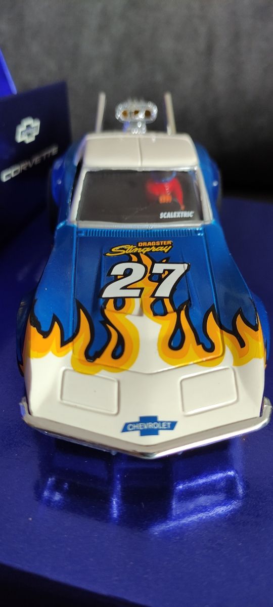 Scalextric slot Chevrolet Corvette vintage nuevo