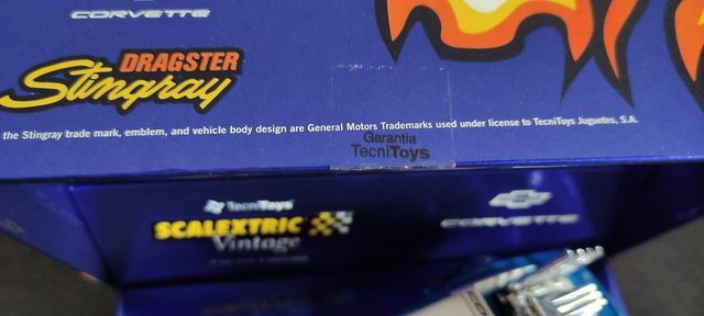 Scalextric slot Chevrolet Corvette vintage nuevo