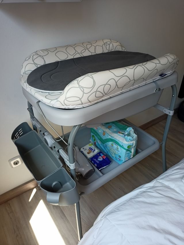 Bañera cambiador infantil Chicco Cuddle & Bubble