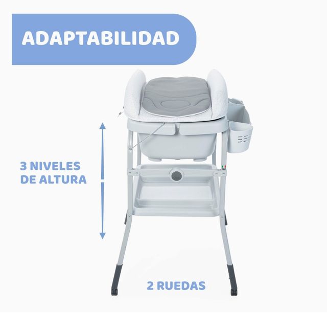 Bañera cambiador infantil Chicco Cuddle & Bubble