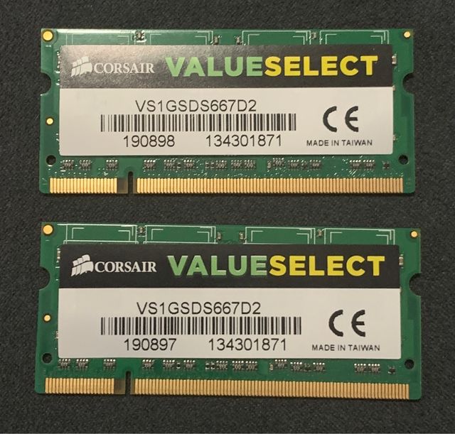 Pack 2 Módulos RAM CORSAIR