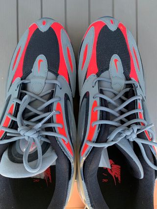 Air max 720 cloth low trainers Nike Black size 44 EU in Cloth - 21435066
