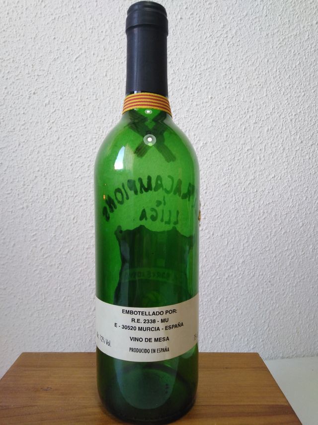 Botella FC Barcelona tetracampions de lliga