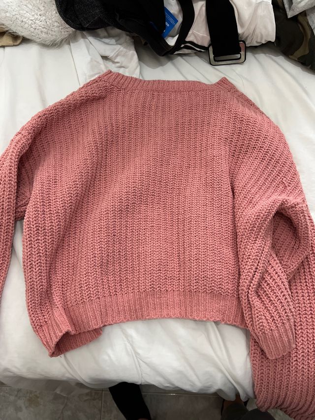 suéter rosa