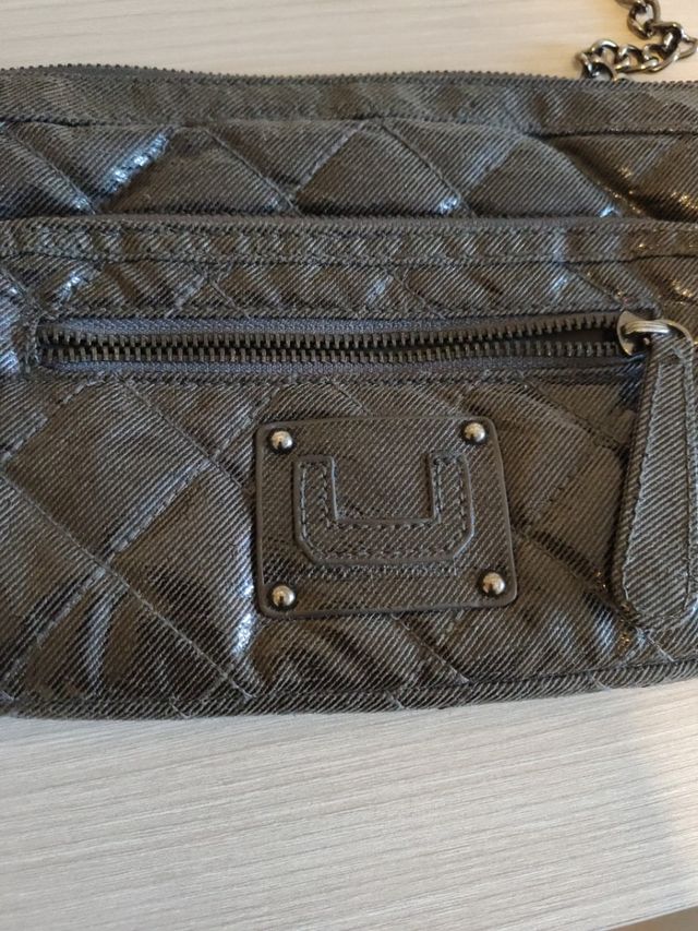 Borsa a tracolla in pelle. Adolfo Dominguez