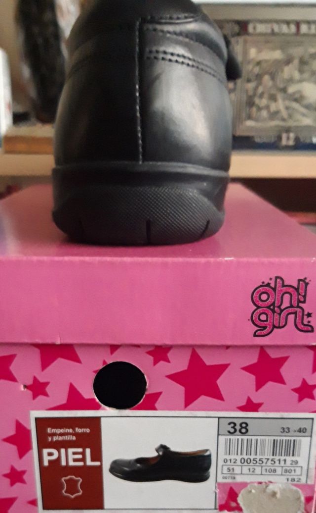 Zapatos Merceditas colegial