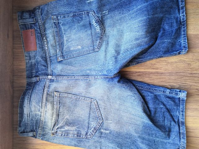 Bermuda vaquera pull and bear 