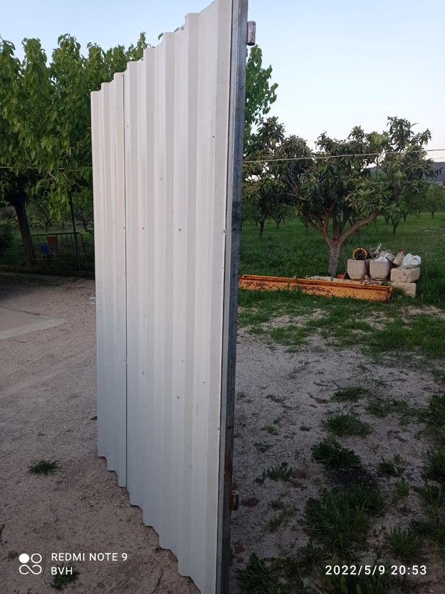 puerta de chapa para garaje