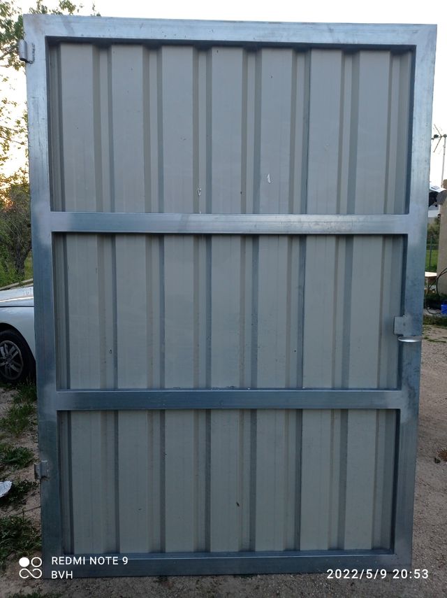 puerta de chapa para garaje