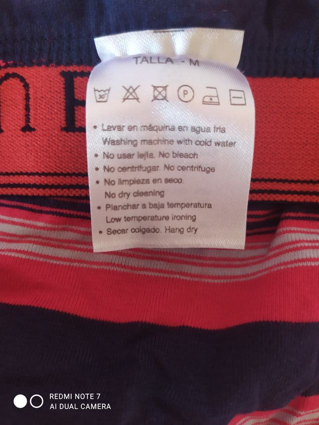 Boxer Calzoncillos Hombre Chico Estilo Rayas M