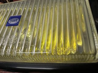 2 x Faro antiniebla HELLA amarillo tapa Jumbo 210