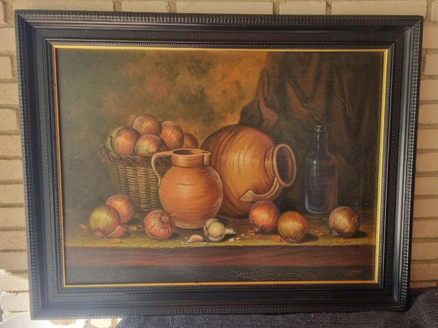 CUADRO FIRMADO POR SERRANO