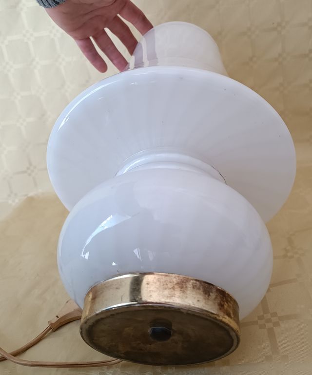 gran lampara original venini seta vintage